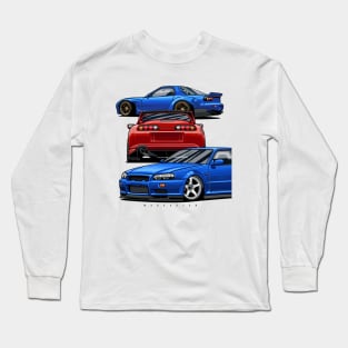 Supra, Skyline, RX7 Long Sleeve T-Shirt